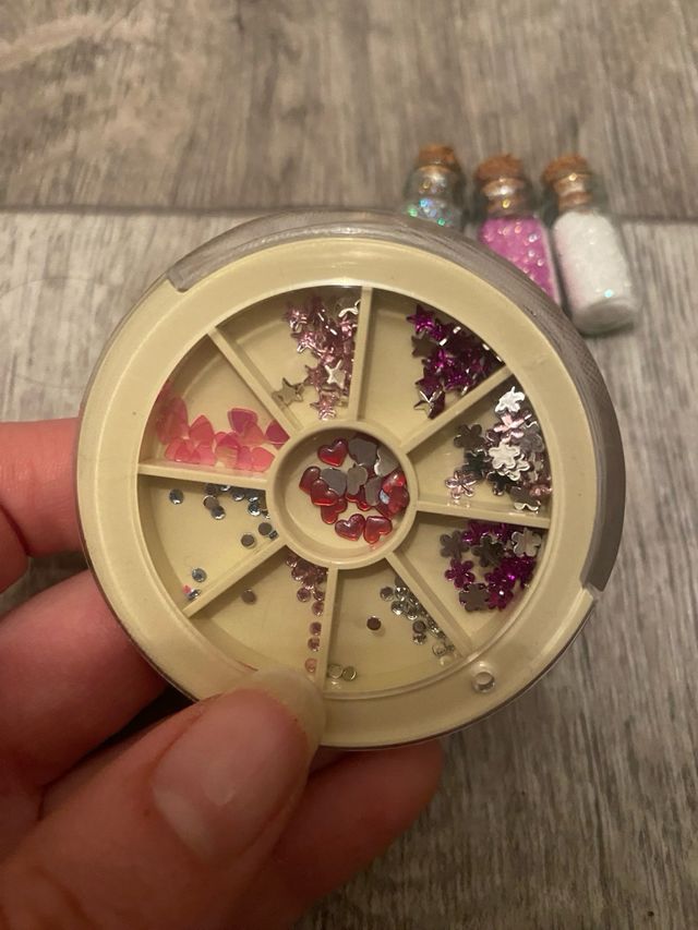 Kit brillantini e glitter per unghie