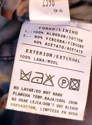 Abrigo CARAMELO, gris oscuro, lana virgen, 48/M-L