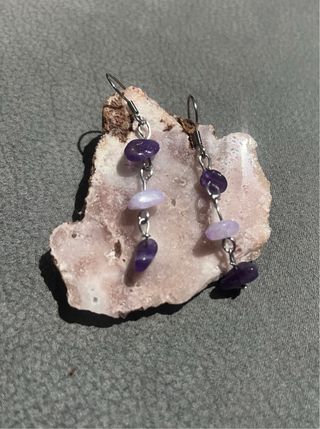 Pendientes amatistas