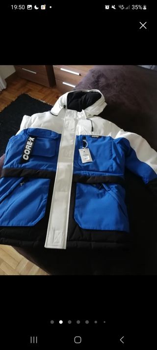 Chaqueta core-x impermeable para temperaturas fria