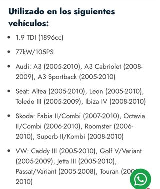 4 inyectores bomba bosch
