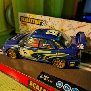 Subaru Impreza WRC Scalextric Burns