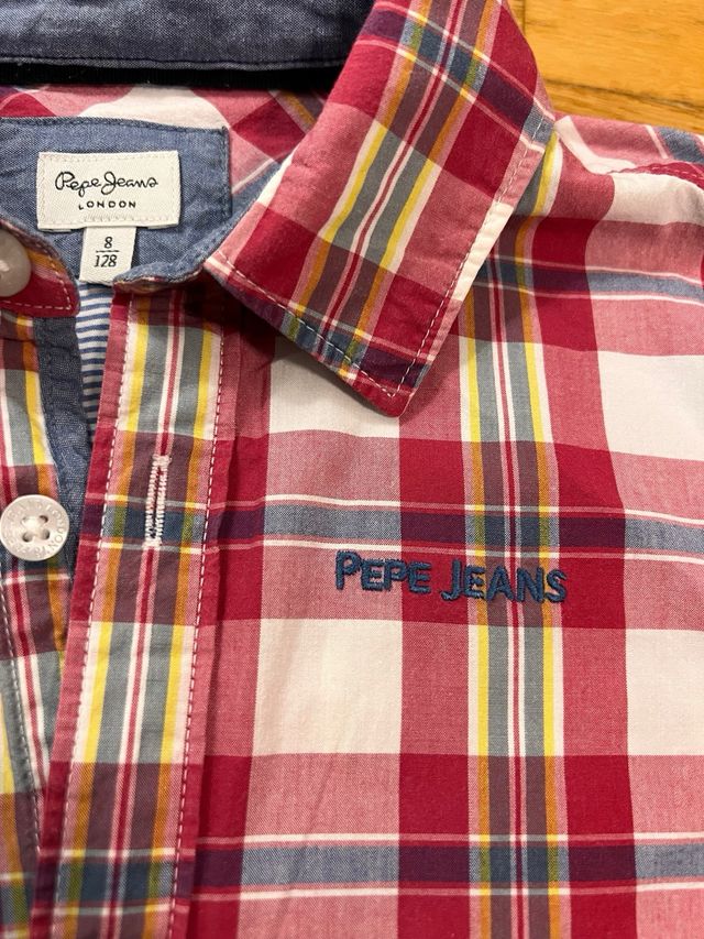 Camisa Pepe Jeans pantalon kiabi 8 años