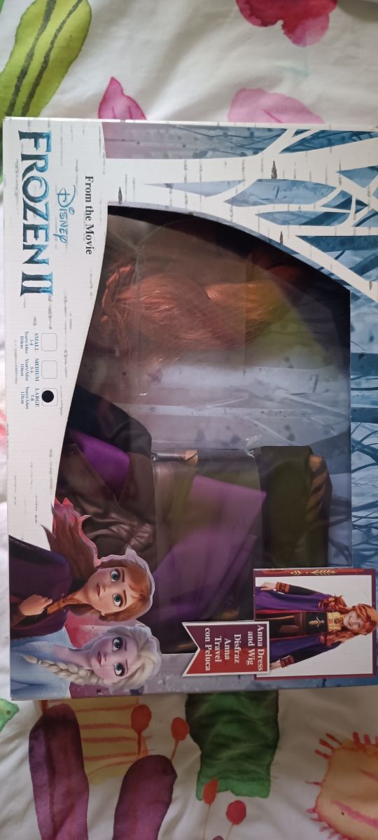 Disfraz Ana Frozen 7 años