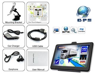 GPS CAMIÓN 7" IGO PRIMO TRUCK 2025 EUROPA