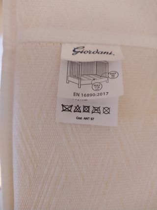 Colchón de cuna antiácaros Giordani