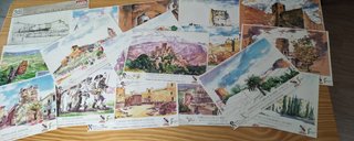 20 láminas,A4 castillos y batallas Jaén