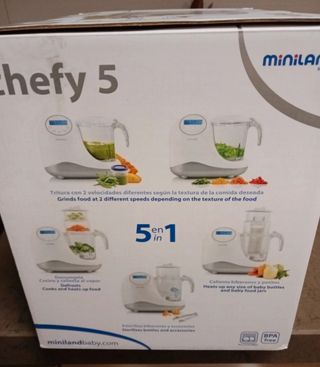 Robot cocina bebés Miniland chef5