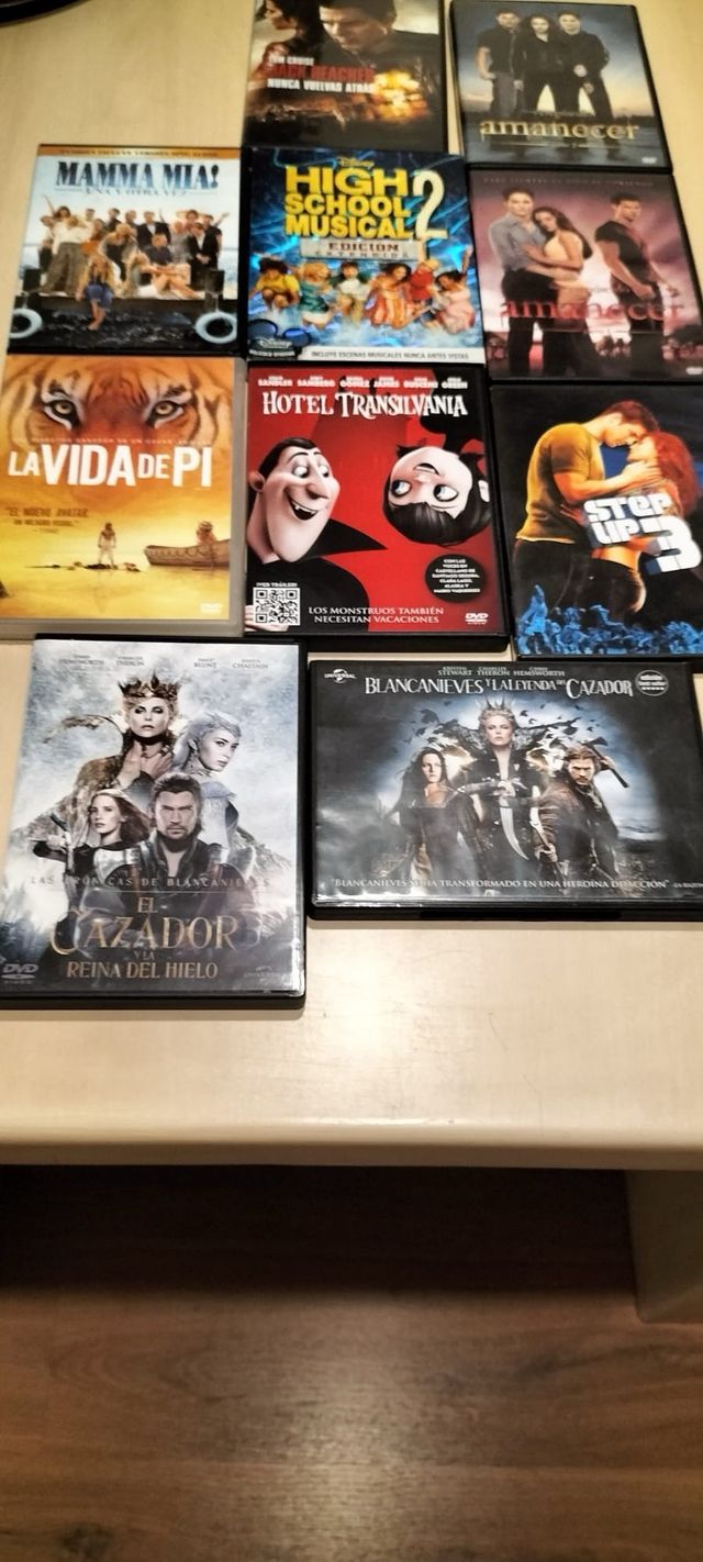 Pack peliculas diferentes generos