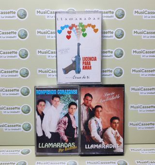 Lote LLAMARADAS Cintas Cassette
