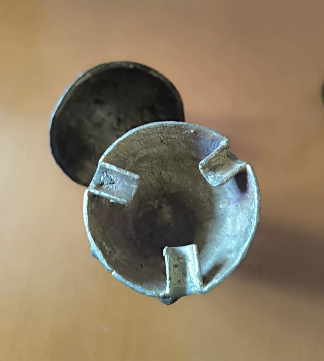 Cenicero Bronce. Etnia Mossi. PIEZA UNICA!!