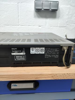 Vídeo VHS Philips VR 6542