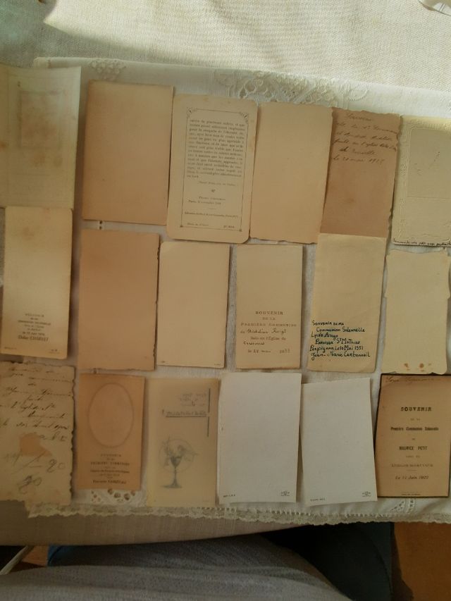 Antiche stampe francesi per la Comunione