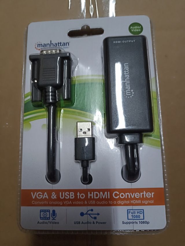Convertitore VGA & USB in HDMI
