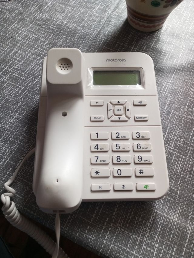Teléfono fijo Motorola