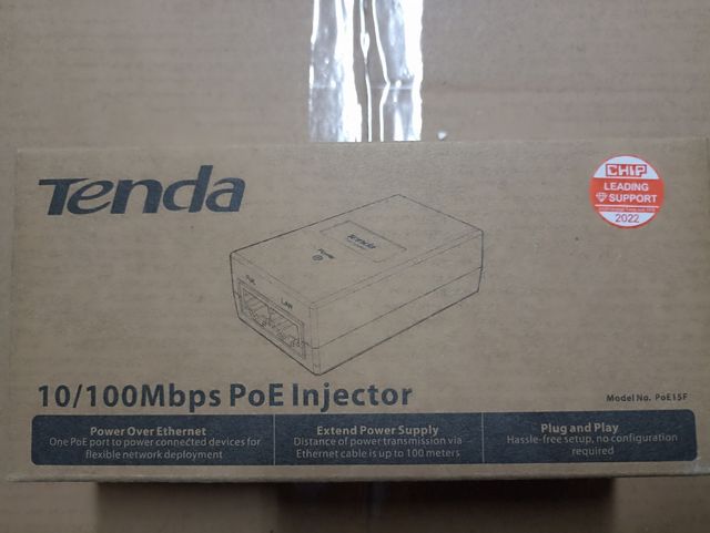 POE Injector TENDA POE15F
