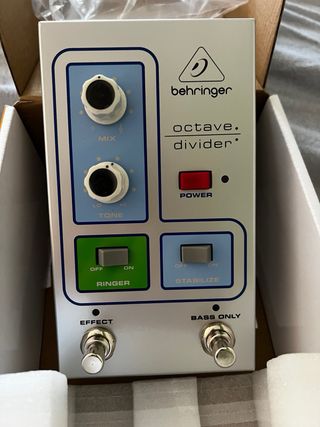 behringer octave divider ベースエフェクター Octave Divider Mu-Fx