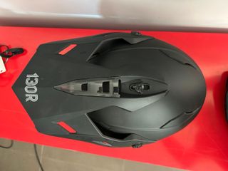 Casco moto adventure 130R negro mate talla L