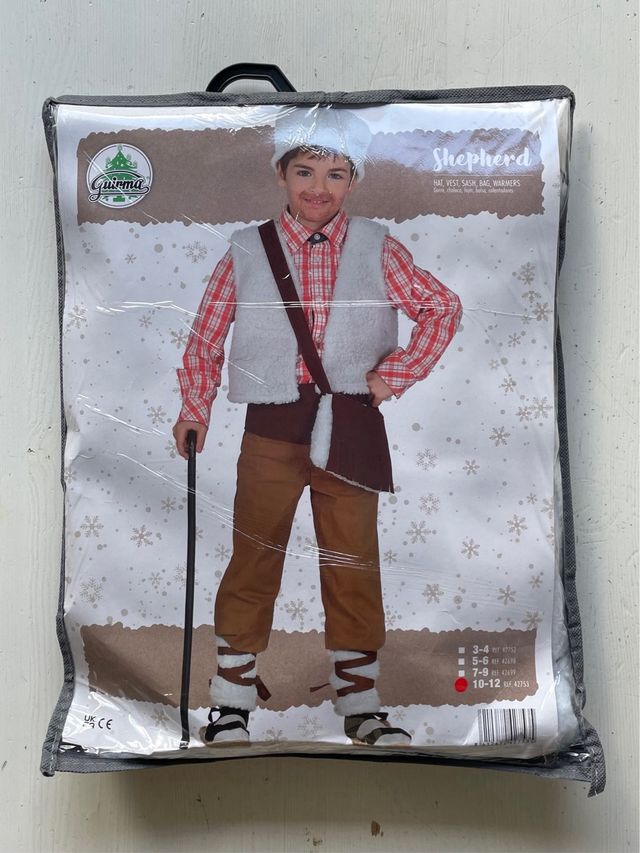 Disfraz de Pastor Casero 10-12 años