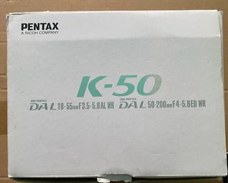 Camara de fotos Pentax k50