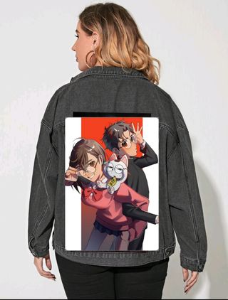 Chaqueta vaquera DANDADAN anime