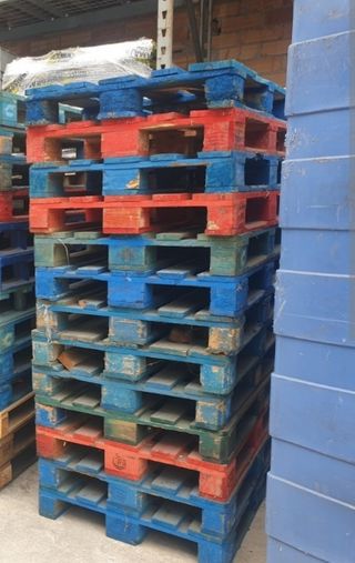 Palets europeos macizos