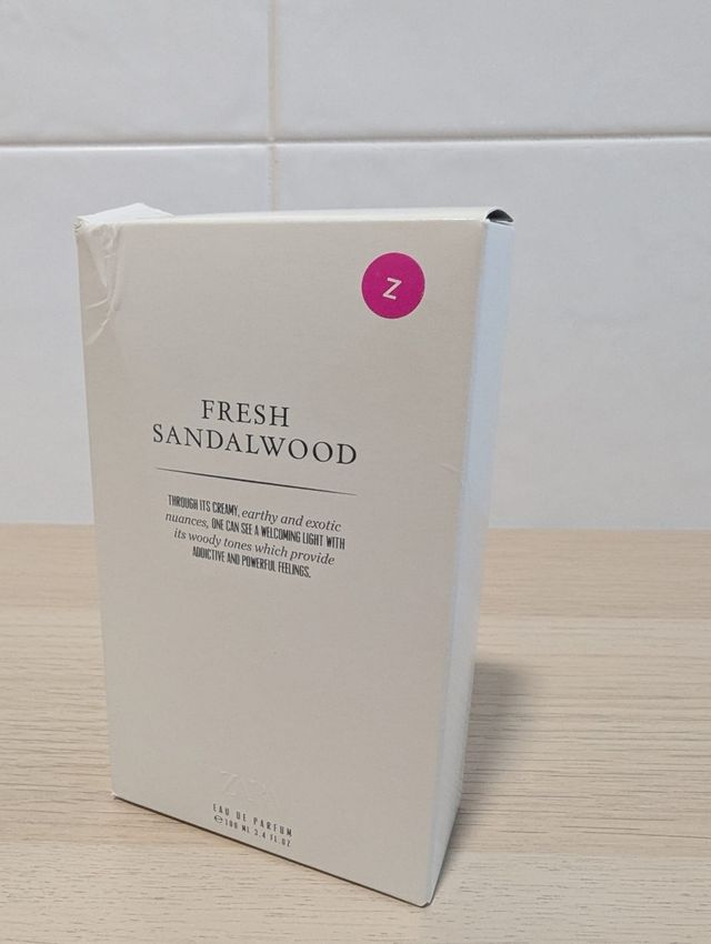 Perfume Fresh Sandalwood Zara