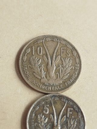 África Occidental Francesa monedas