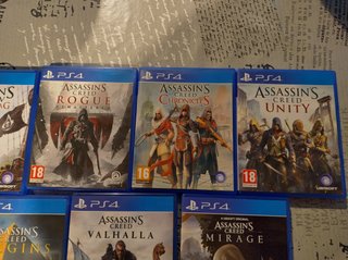 Saga completa juegos de assassin's Creed PS4