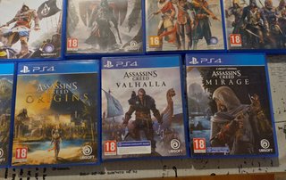Saga completa juegos de assassin's Creed PS4