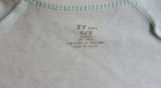 Body Branco Sapo Zippy 6-9 meses