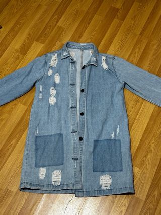 Chaqueta jean oversize