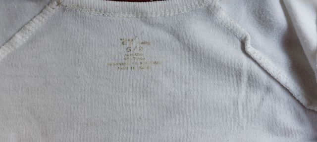 Body Branco Zippy 6-9 meses