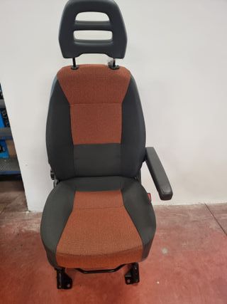 Asiento copiloto original fiat ducato naranja