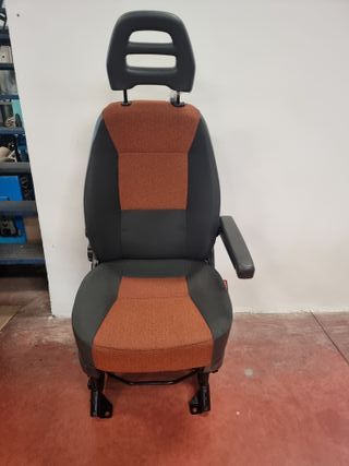 Asiento copiloto original fiat ducato naranja