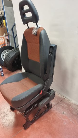 Asiento copiloto original fiat ducato naranja