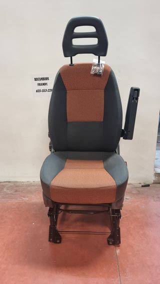 Asiento copiloto original fiat ducato naranja