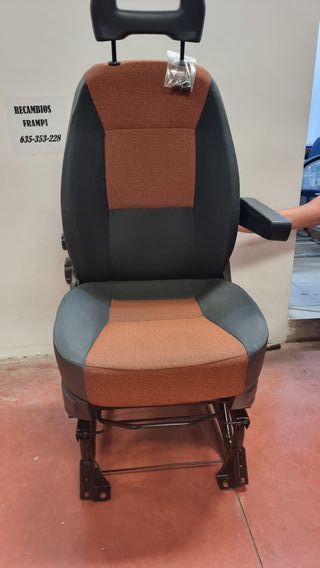Asiento copiloto original fiat ducato naranja