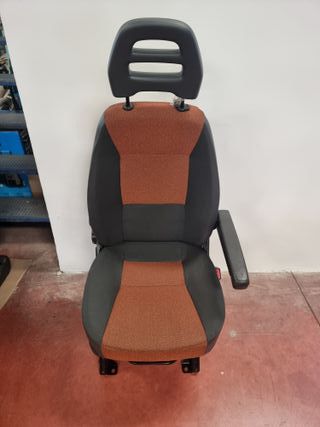 Asiento copiloto original fiat ducato naranja