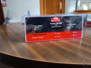 Peugeot 206 world rally card 2003 escala