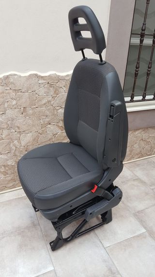 Asiento derecho original citroen jumper gris xxx