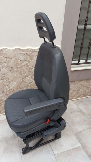 Asiento derecho original citroen jumper gris xxx