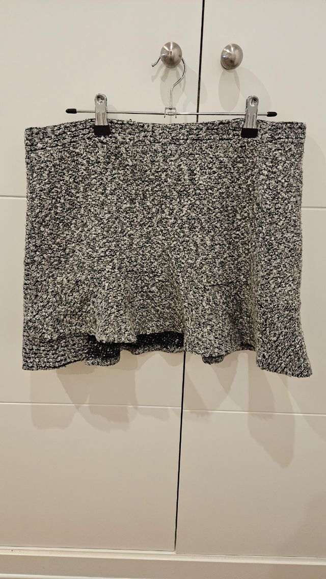 Minifalda gris