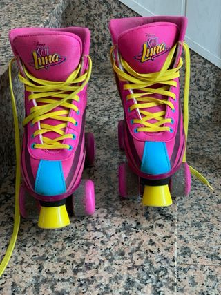 Patines roces de soy Luna , colaboración Disney