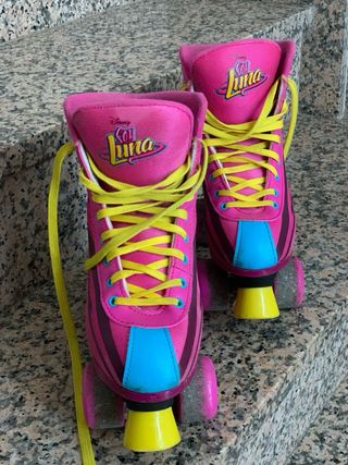Patines roces de soy Luna , colaboración Disney