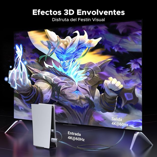 UGREEN Cable HDMI a DisplayPort 4K 60Hz Adaptador