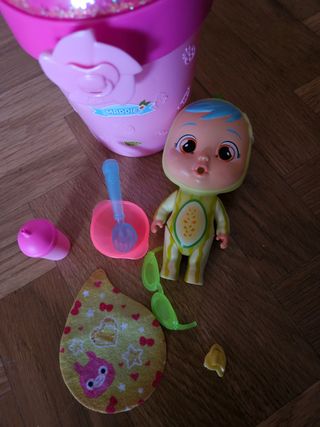 Bebé Llorones con cajita y abalorios