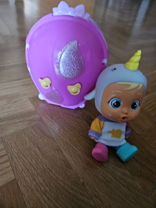 Bebé Llorones con cajita y abalorios