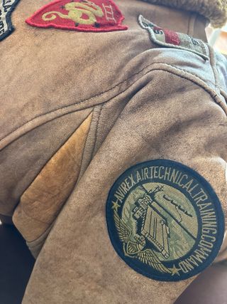 Chaqueta vintage de aviacion