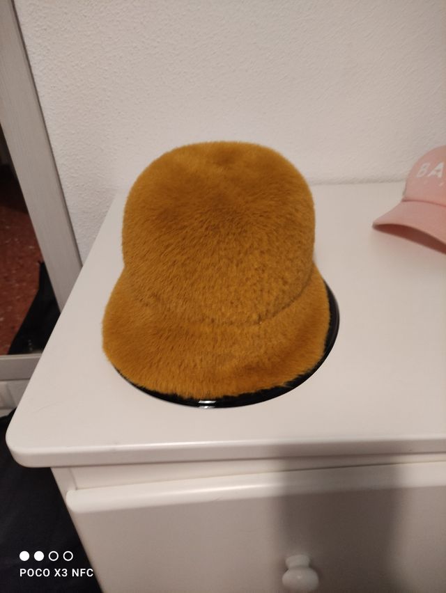 Gorro sombrero parfois mostaza invierno